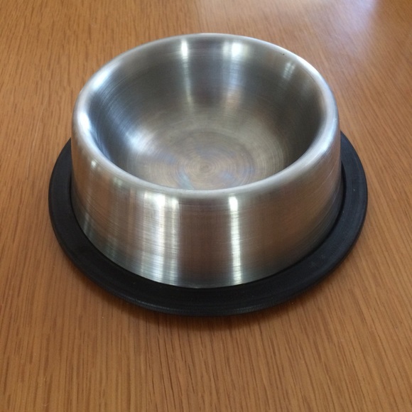 Stainless Non Slip Non Tip Cat Food Bowl - Picture 1 of 5